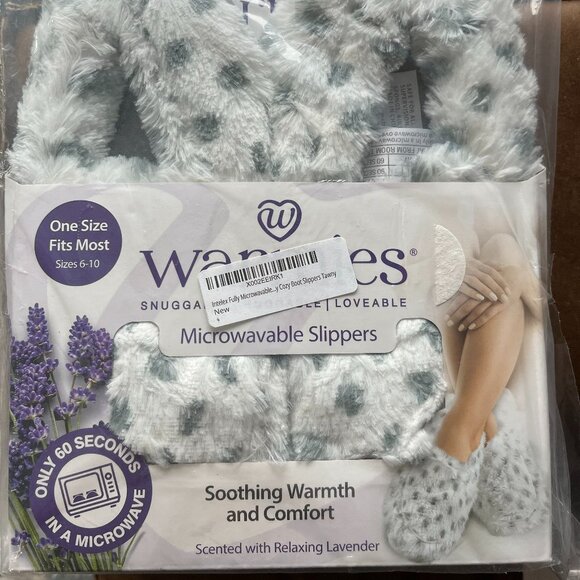 Microwavable slippers sz 6-10 - Picture 1 of 3